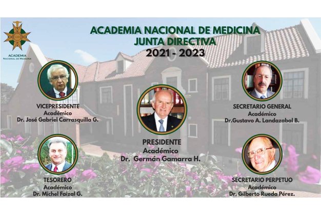 El doctor Germán Gamarra Hernández se posicionó como presidente de la Academia Nacional de Medicina