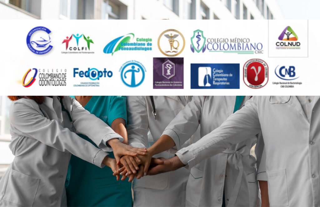 Comunicado colegios de profesionales de la salud dirigido a la Representante Olga Lucía Velásquez