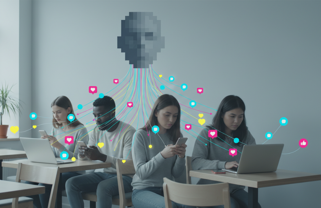 El futuro Orwelliano: facilismo mental y manipulación en la era de los likes