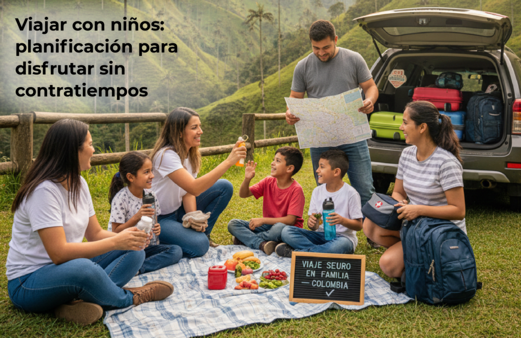 Viajar con niños: planificación, prevención y pausas para disfrutar sin contratiempos
