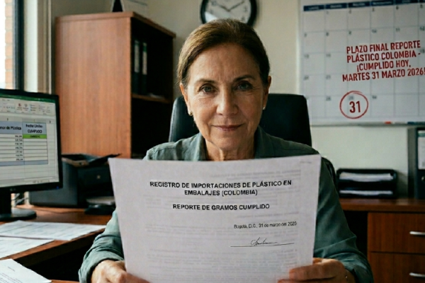 Empresas tienen hasta el 31 de marzo para reportar gramos de plástico importado