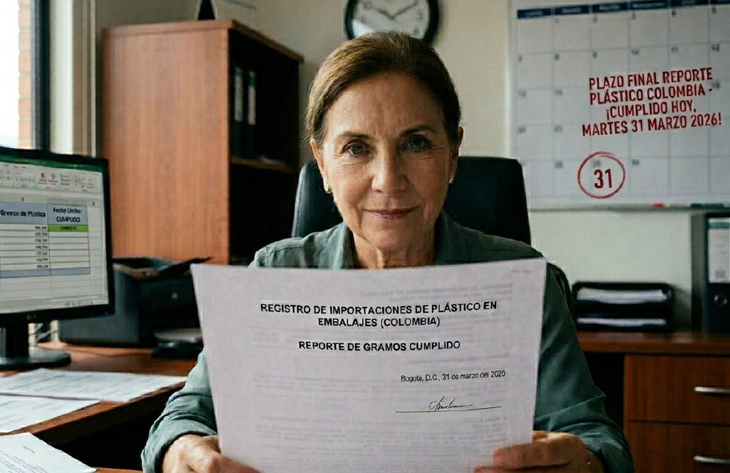 Empresas tienen hasta el 31 de marzo para reportar gramos de plástico importado