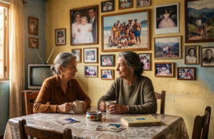 La edad en la que el tiempo se sienta a la mesa