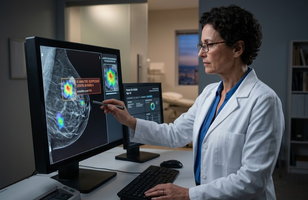 Ver lo invisible: inteligencia artificial y detección del cáncer de seno